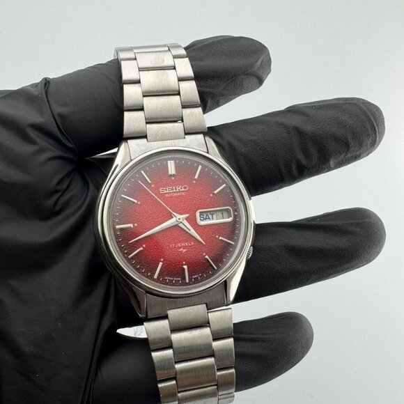 Seiko 5 Automatic 17 Jewels - Vintage Wrist Watch - Made in Japan - Picture 4 of 9